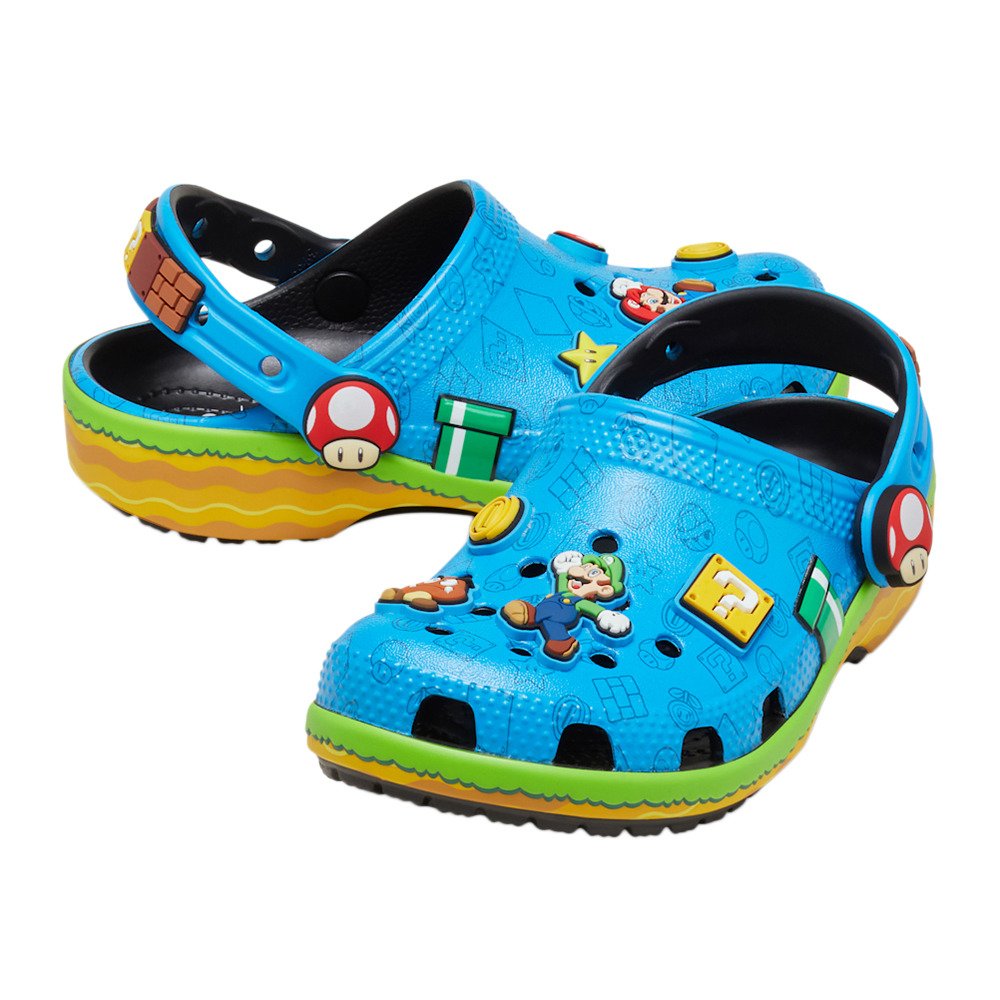 クロックス（crocs）（キッズ）サンダル キッズ スーパーマリオ コア
