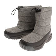COSBY（COSBY）（メンズ）スノーブーツ 防水 撥水 チャコールグレー CSSNB-15-CHA ウィンターシューズ 防風 防滑 雪道 レジャー アウトドア 履きやすい