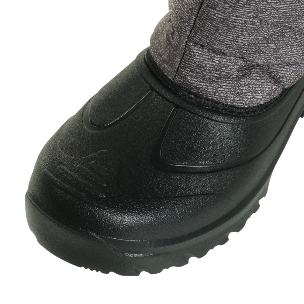 シュトロイレ（STREULE）（メンズ）スノーブーツ 22MS ブラック グレー 2F0005-SHTR-805MS0064 GRY アウトドア 雪道 内側ボア 防寒 ウィンターシューズ