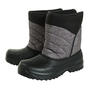 (メンズ)スノーブーツ 22MS ブラック グレー 2F0005-SHTR-805MS0064 GRY アウトドア 雪道 内側ボア 防寒 ウィンターシューズ