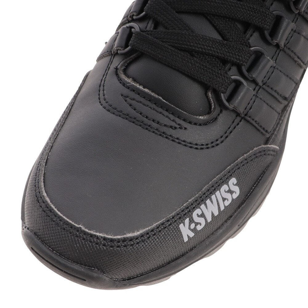 ケースイス（K SWISS）（メンズ、レディース）スノーブーツ 防水 黒 KSLW 06 MID Black ブラック K 36102102 ウィンターシューズ 防寒 防滑 ハイカット 