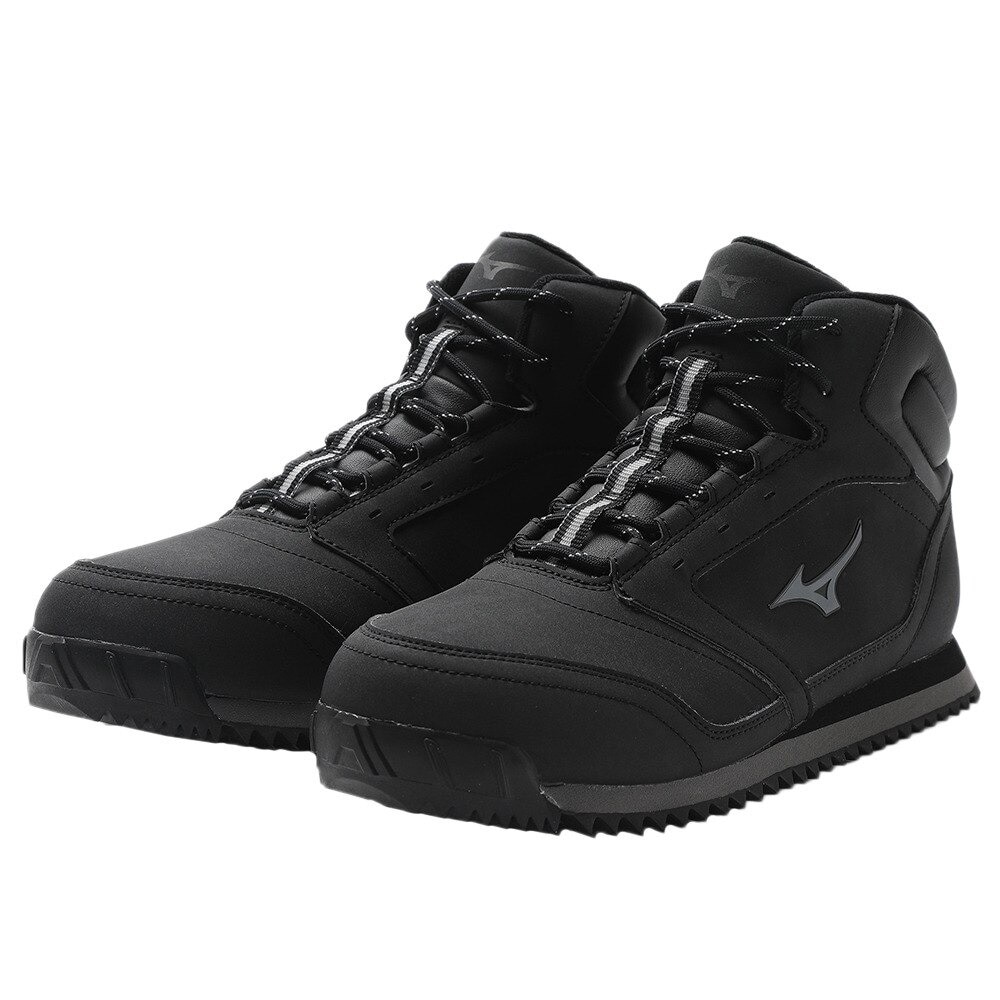 ミズノ（MIZUNO）（メンズ、レディース）スノーシューズ スノトレ スノースケープ2 ブラック B1GA220209 カジュアルシューズ 防寒 抗菌防臭 雪道対応