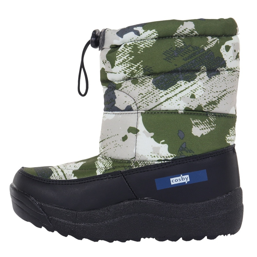 COSBY（COSBY）（キッズ）ジュニアスノーシューズ ボーイズ スノトレ スノーブーツ CSSNB-39-GCAMO