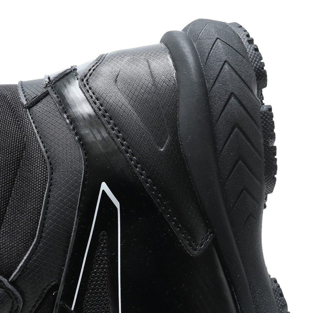 ジローム（GIRAUDM）（キッズ）スノーブーツ ガオスピードTG BOOTS 黒 くろ クロ ブラック イエロー 2F0006-SHTR-805MS BLK ベルト付き マジックテープ 防水