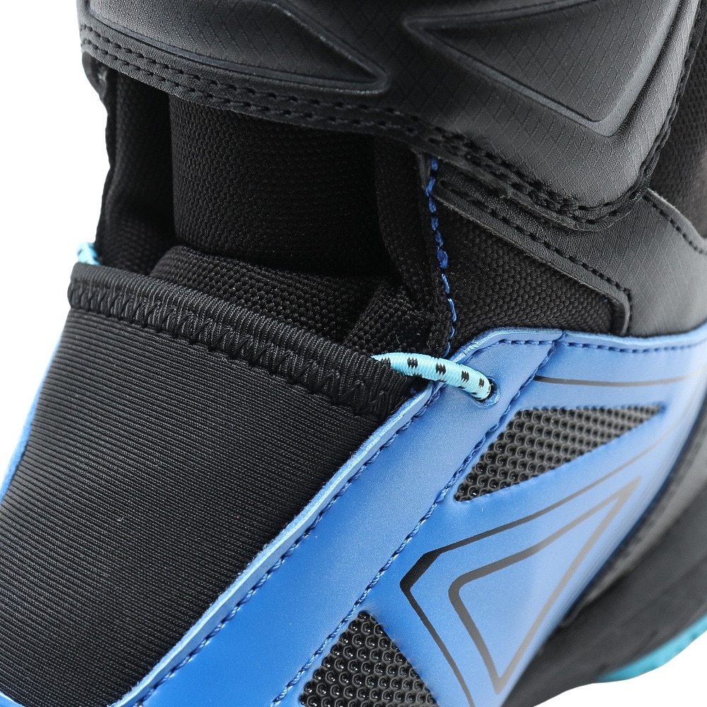 ジローム（GIRAUDM）（キッズ）スノーブーツ ガオスピードTG BOOTS 青 あお アオ ブルー ブラック 2F0006-SHTR-805MS BLU ベルト付き マジックテープ 防水 