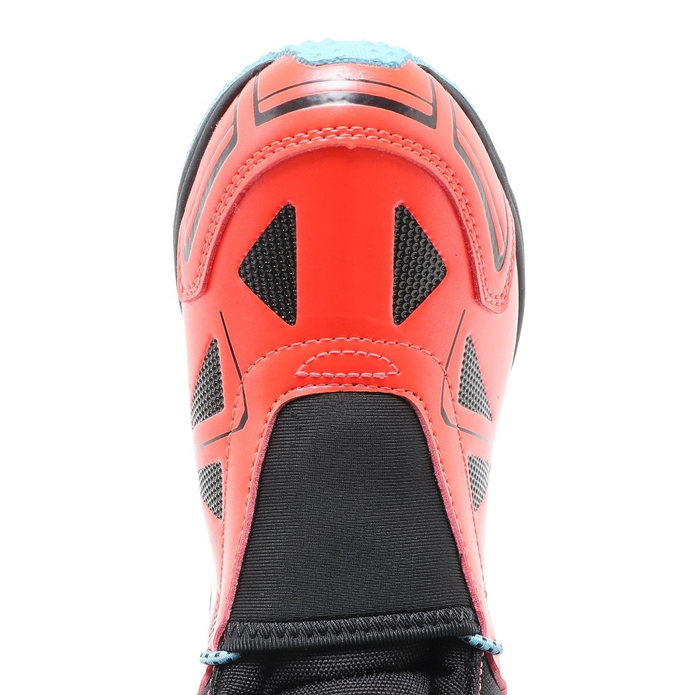ジローム（GIRAUDM）（キッズ）スノーブーツ ガオスピードTG BOOTS 赤 あか アカ レッド ブラック 2F0006-SHTR-805MS RED ベルト付き マジックテープ 防水 