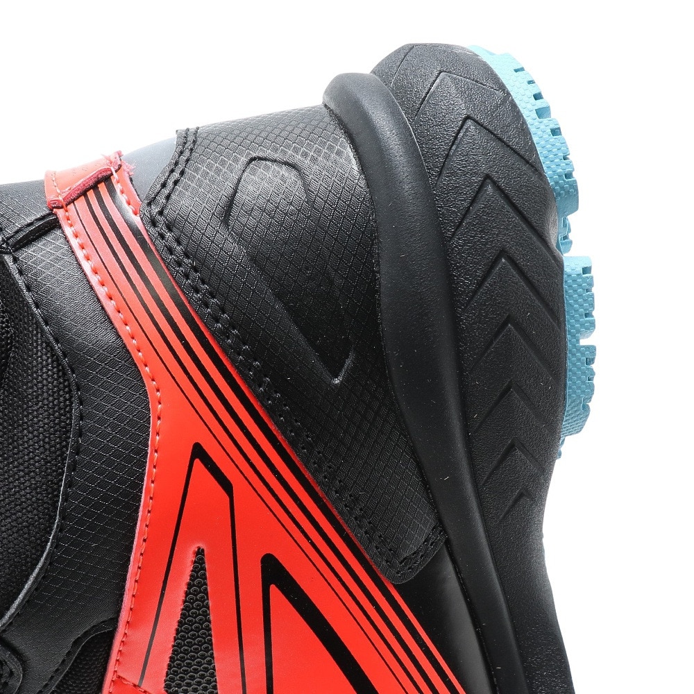ジローム（GIRAUDM）（キッズ）スノーブーツ ガオスピードTG BOOTS 赤 あか アカ レッド ブラック 2F0006-SHTR-805MS RED ベルト付き マジックテープ 防水 
