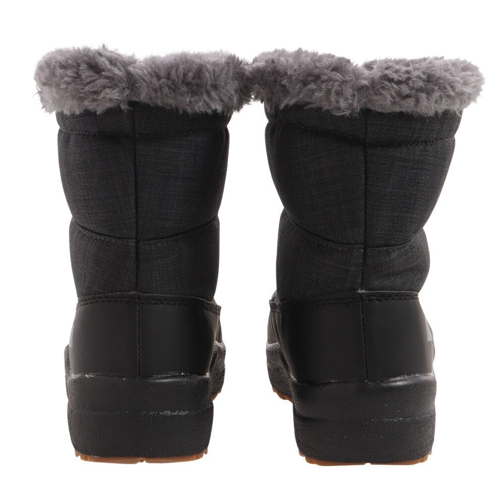 COSBY（COSBY）（キッズ）ジュニア 防水 撥水 スノーブーツ チャコールグレー CSSNB-68-CHA ボア 防寒 雪道 通学 通園 転倒防止 ウィンターシューズ 雪遊び