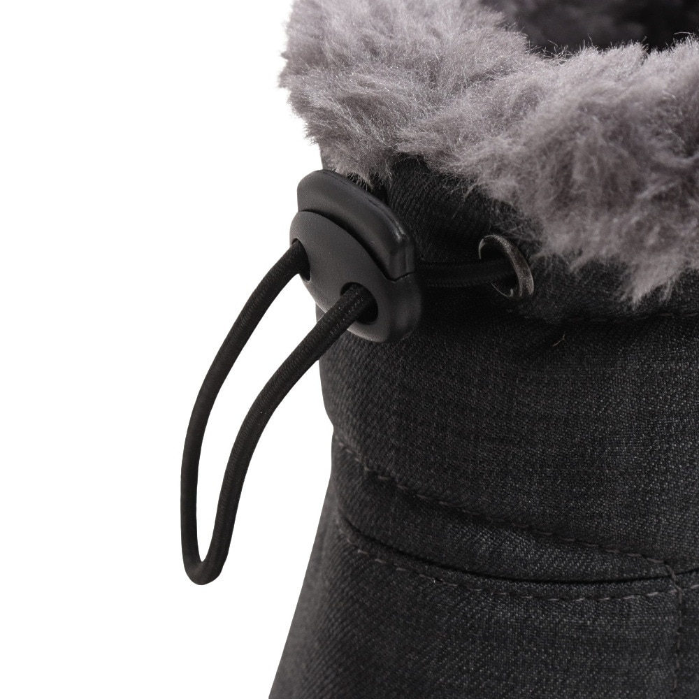 COSBY（COSBY）（キッズ）ジュニア 防水 撥水 スノーブーツ チャコールグレー CSSNB-68-CHA ボア 防寒 雪道 通学 通園 転倒防止 ウィンターシューズ 雪遊び
