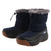 COSBY（COSBY）（キッズ）ジュニア 防水 スノーブーツ 紺 ネイビー CSSNB-68-NVY ボア 撥水 防寒 雪道 通学 通園 転倒防止 ウィンターシューズ 雪遊び