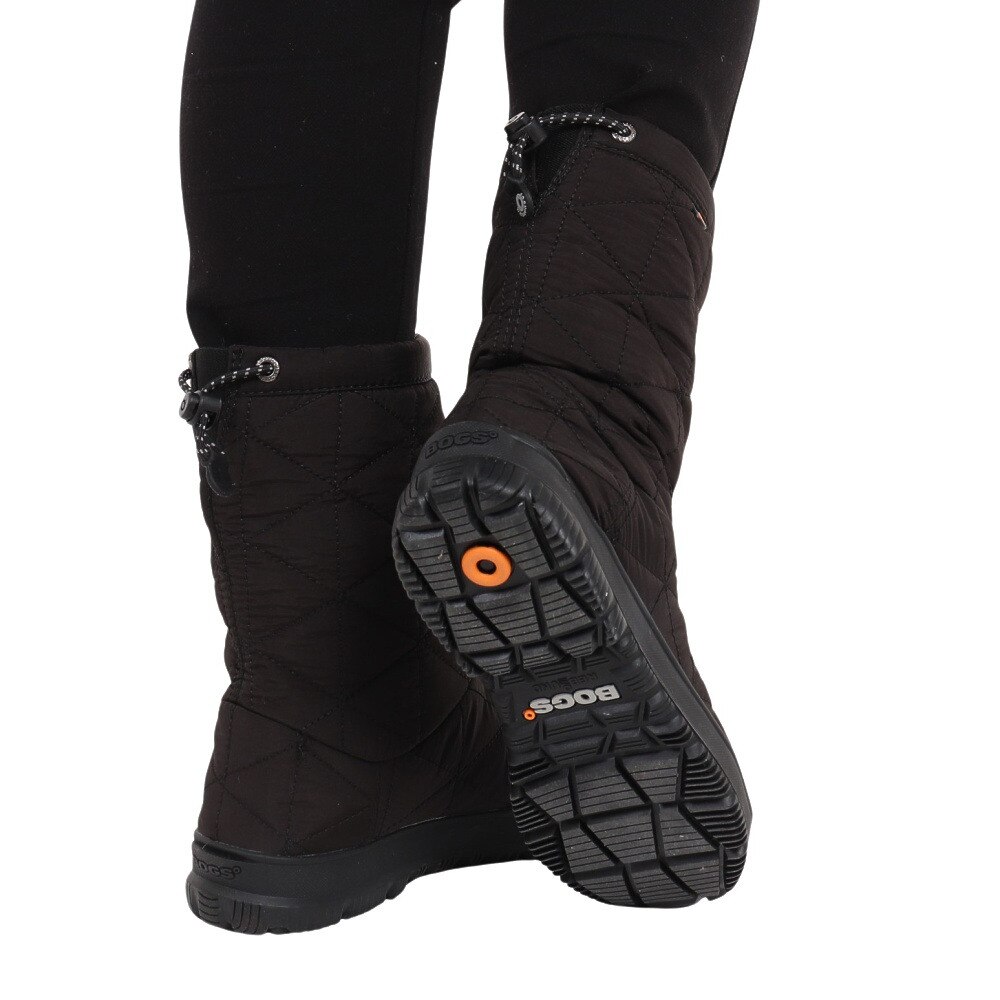 ボグス（BOGS）（レディース）スノーシューズ スノトレ SNOWDAY MID BOGS72238-010 BK/BK