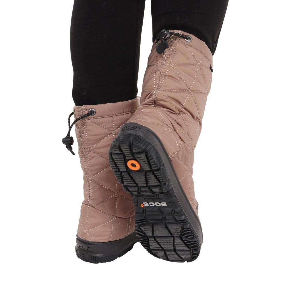 ボグス（BOGS）（レディース）スノーシューズ スノトレ SNOWDAY MID BOGS72238-258 FOSSIL