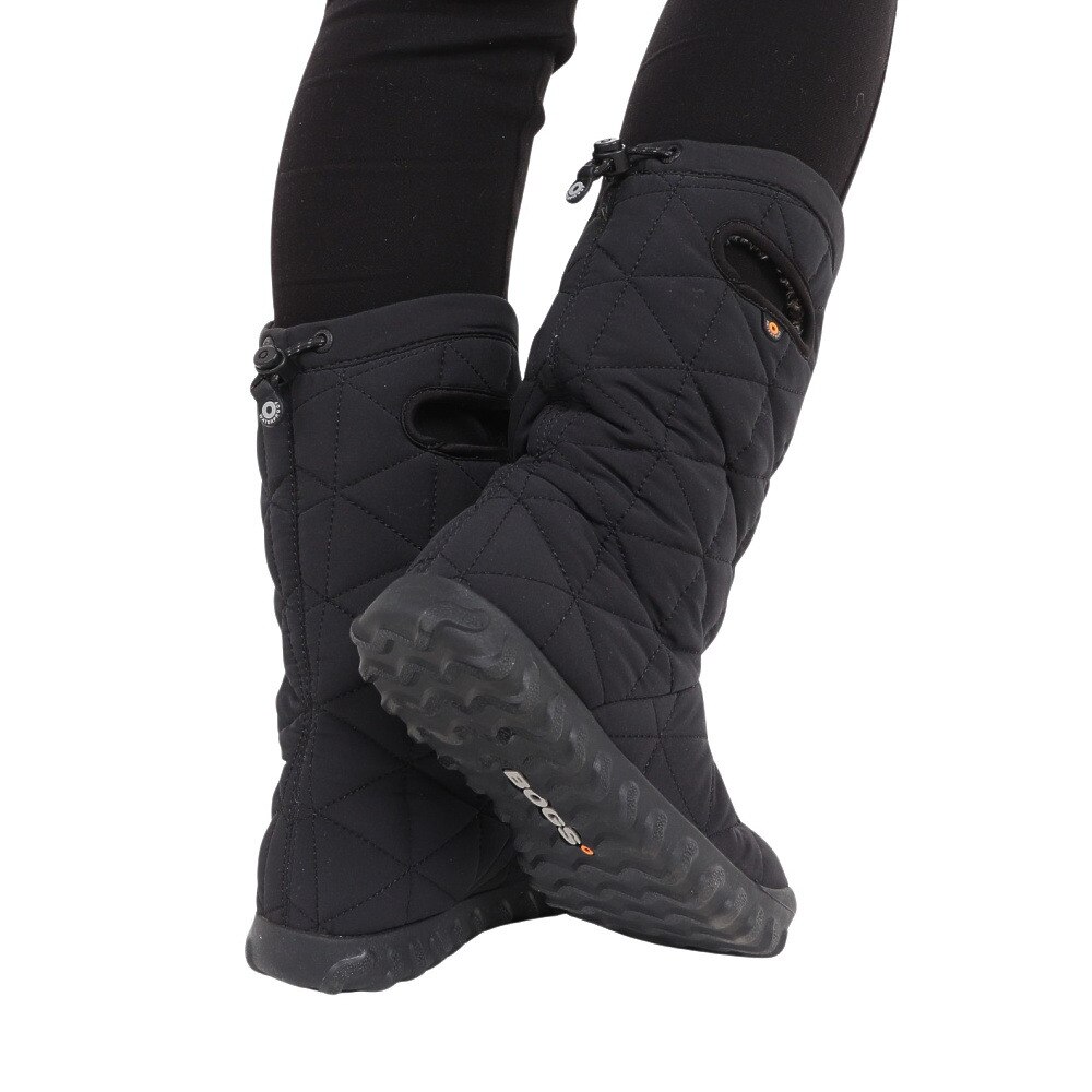 ボグス（BOGS）（レディース）スノーシューズ スノトレ B-MOC HIGH BOGS78940-001 BLK