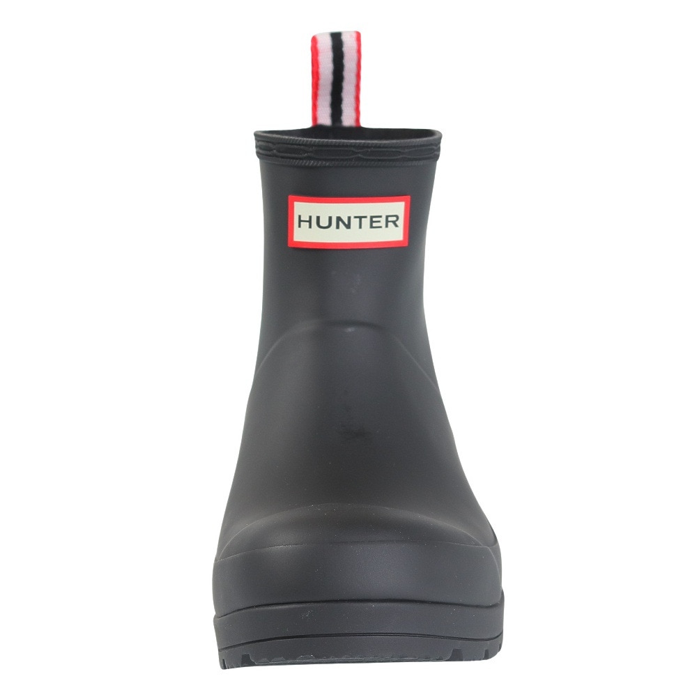 ハンター（Hunter）（レディース）レインブーツ 防水 黒 レディース オリジナル プレイ ショートブーツ ブラック WFS2020RMA BLK ラバーブーツ くるぶし丈