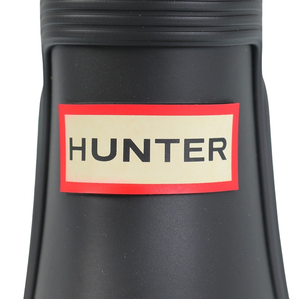 ハンター（Hunter）（レディース）レインブーツ 防水 ウィメンズ オリジナルチェルシー WFS2078RMA BLK サイドゴア ラバーブーツ 裏地付き 