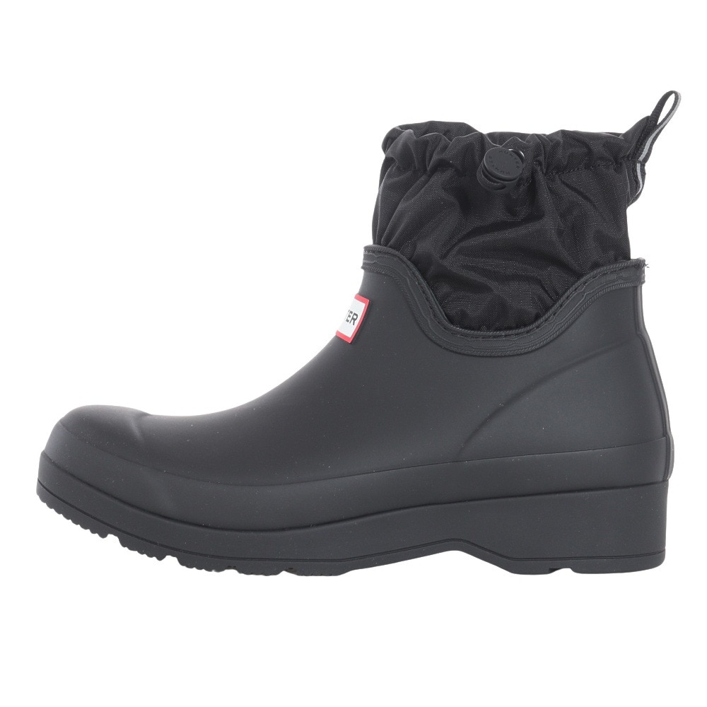 ハンター（Hunter）（メンズ、レディース）長靴 レインブーツ プレイ ショート トラベル ブーツ ブラック UFS4020RMA-BLK