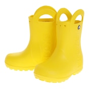 クロックス（crocs）（キッズ）ハンドル イット レイン ブーツ キッズ イエロー YLW12803-730-2019 オンライン価格 雨 雨天