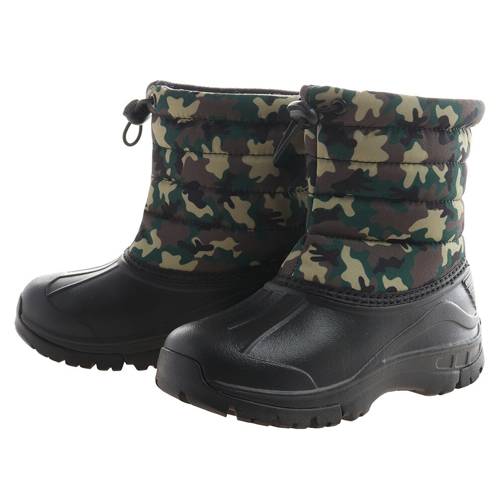  ウィンターブーツ CD19043006 CAMO あったか スノトレ スノーシューズ 迷彩 カモ柄