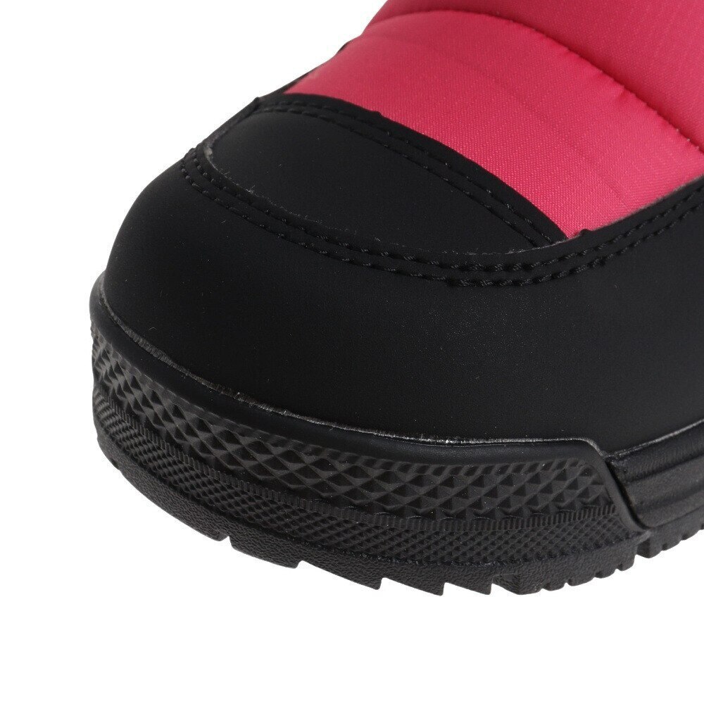 コンバース（CONVERSE）（キッズ）ジュニア スノーブーツ 防水 撥水 ピンク チャイルド オールスター WP BG ブーツ 37302031 22W 防滑 防寒 雪遊び 通園 