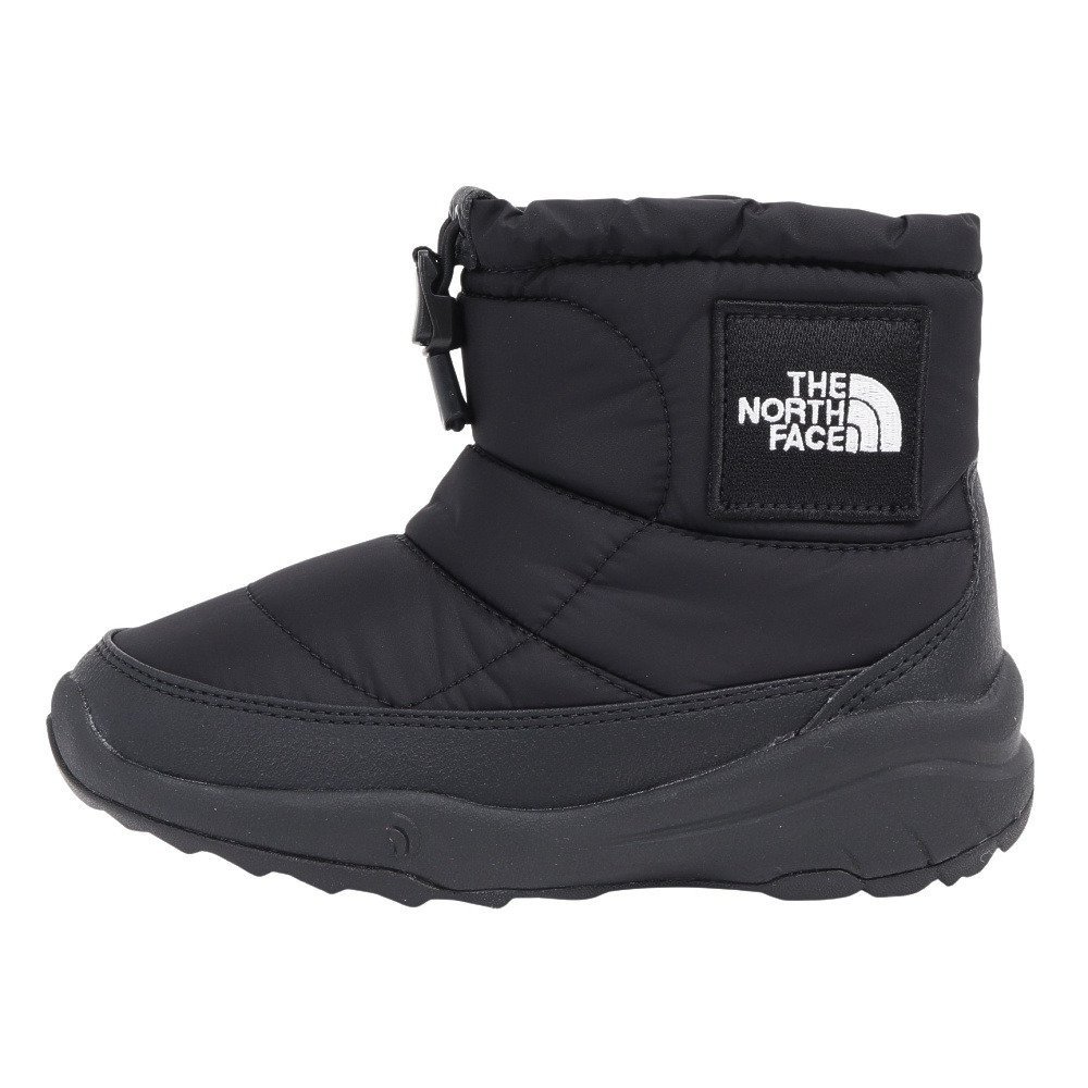 美品　ノースフェイス　キッズ ヌプシ ブーティ ロゴ ショート NFJ52280 ザ・ノース・フェイス（THE NORTH FACE）（キッズ）ジュニア ブーツ