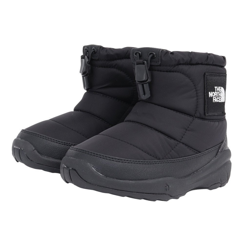 【新品】ノースフェイス ブーツ 靴 ヌプシ ブラック ジュニア 21.0 ザ・ノース・フェイス（THE NORTH FACE）（キッズ）ジュニア ブーツ