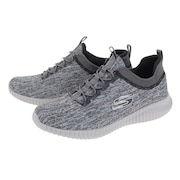 スケッチャーズ（SKECHERS）（メンズ）エリート フレックス ハートネル グレー 52642-GYBK カジュアルシューズ ウォーキング スニーカー スリッポン 運動靴