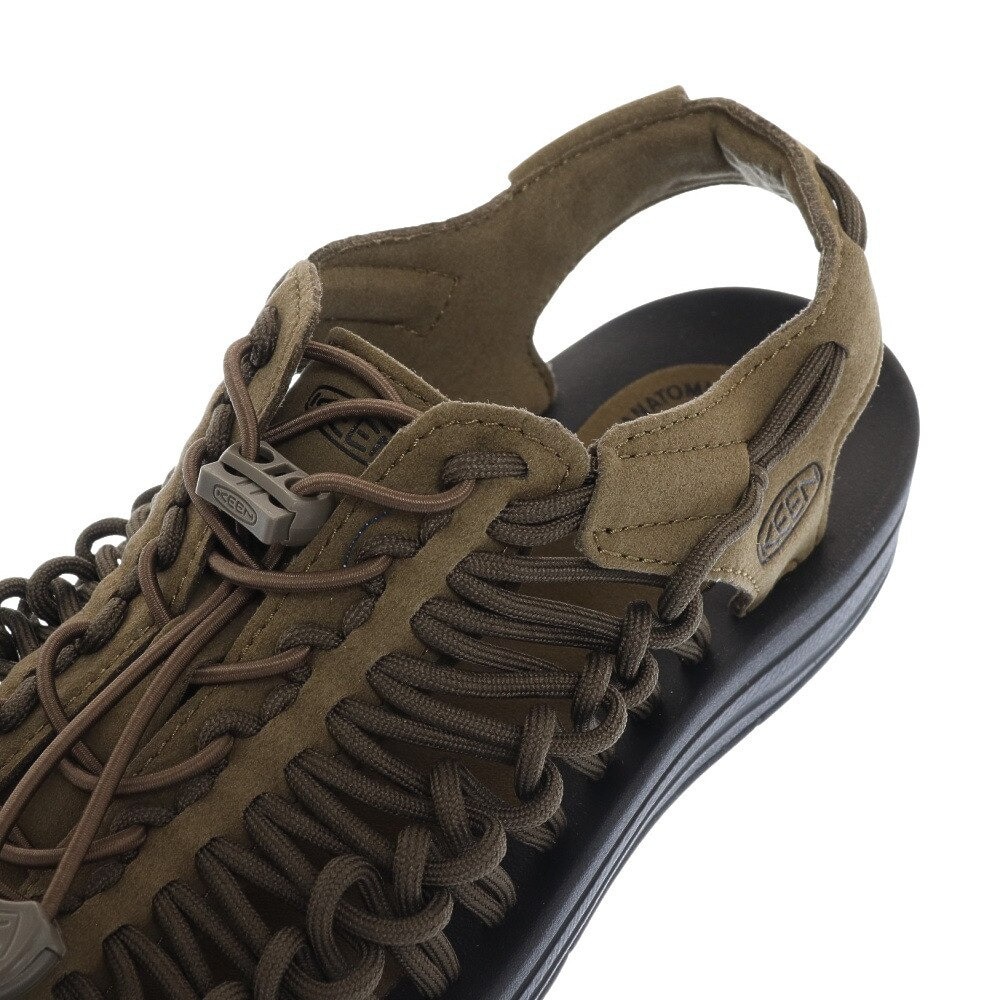 キーン（KEEN）（メンズ）ユニーク UNEEK ダークオリーブ ブラック カーキ 1023381 ストラップサンダル シューズ アウトドア スポーツ  カジュアル 靴