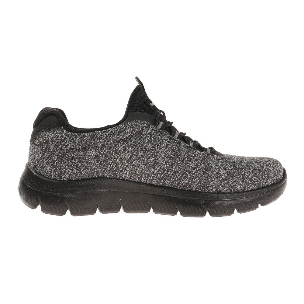 スケッチャーズ（SKECHERS）（メンズ）スニーカー メンズ SUMMITS FORTON 52813-BBK グレー
