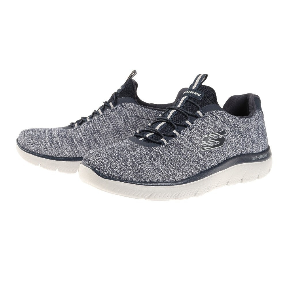 スケッチャーズ（SKECHERS）（メンズ）スニーカー メンズ SUMMITS - FORTON 52813-NVY ネイビー