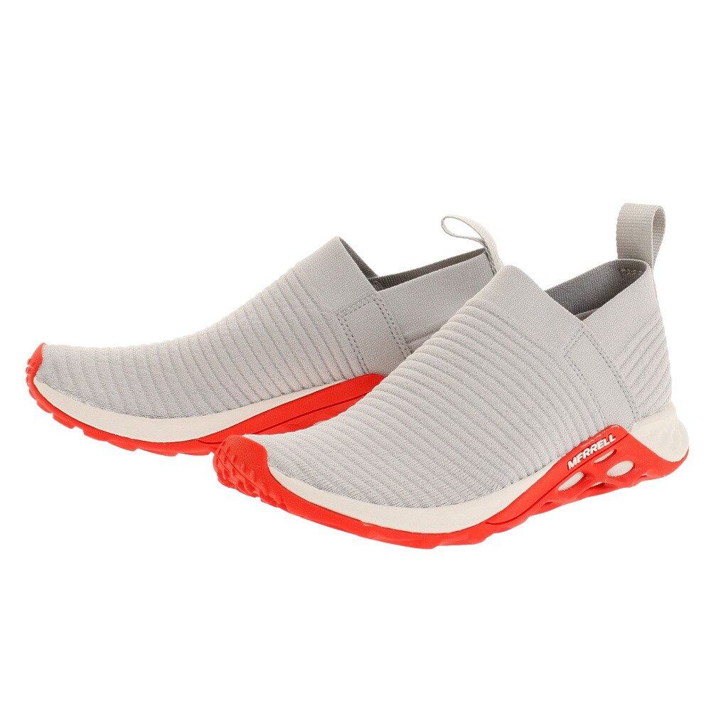  カジュアルシューズ レンジ レースレス ACプラス 94481 GREYRED スニーカー