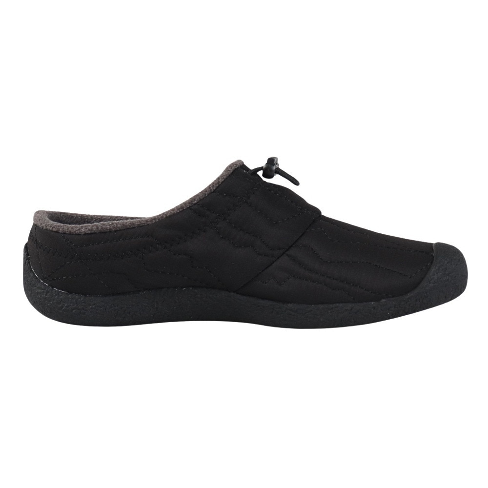 キーン（KEEN）（メンズ）モックシューズ スリッポン ハウザー 3 スライド ブラック 黒 Black 1025552 リラックスアウトドア カジュアル ルームシューズ 靴 