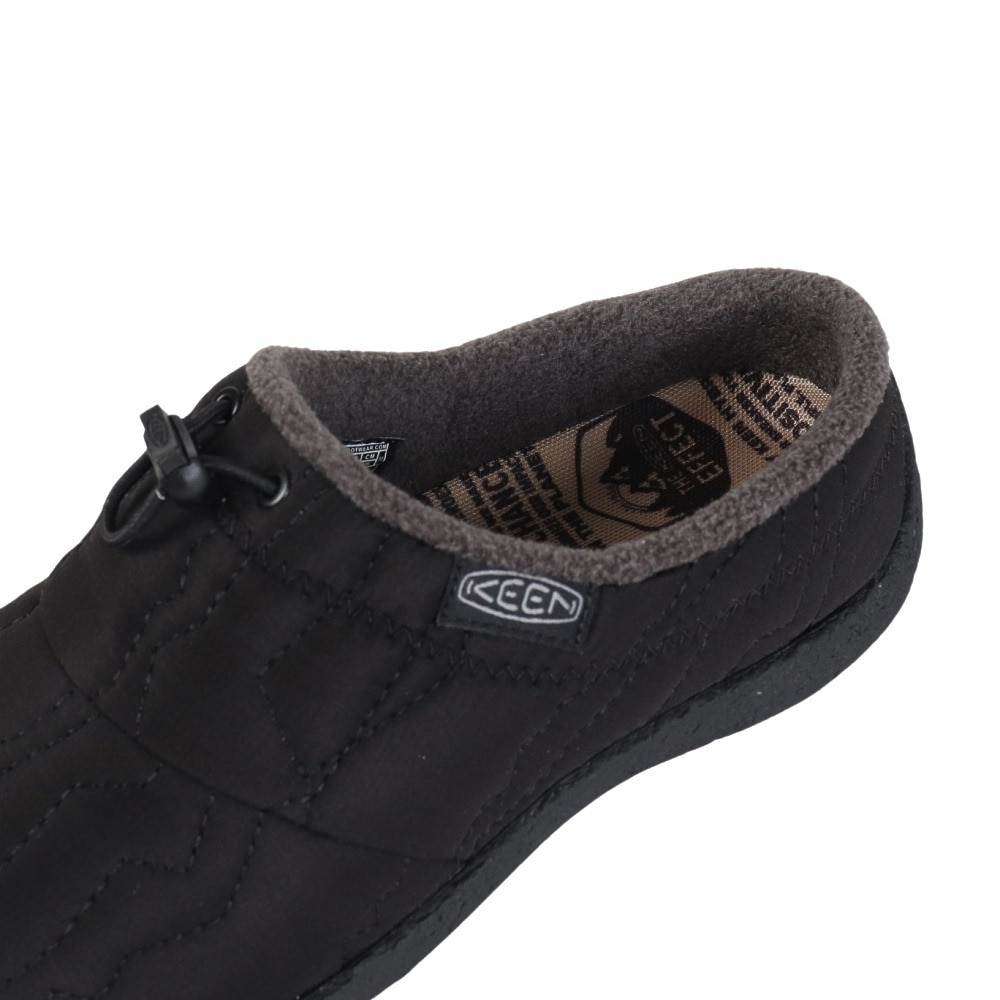 キーン（KEEN）（メンズ）モックシューズ スリッポン ハウザー 3 スライド ブラック 黒 Black 1025552 リラックスアウトドア カジュアル ルームシューズ 靴 