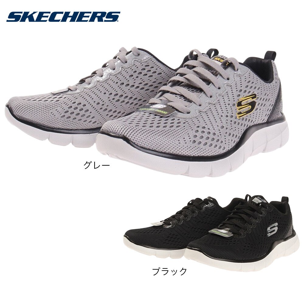 スケッチャーズ（SKECHERS）（メンズ）カジュアルシューズ STRATEGIC HEAD TURNER 999768-BLK★★★