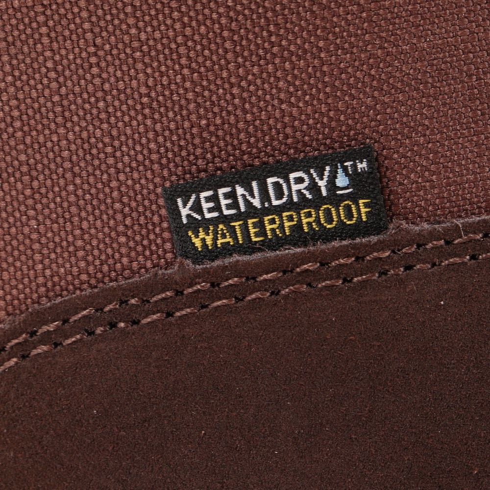 キーン（KEEN）（メンズ）ミドルカット スニーカー フッドチャッカ ウォータープルーフ ブラウン 1025481 ウィンターシューズ