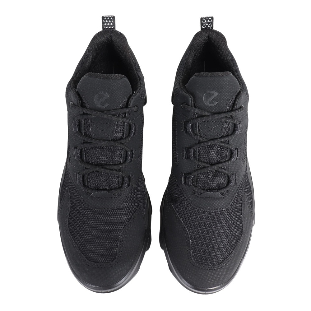 エコー（ecco）（メンズ）スニーカー 黒 メンズ MX M ブラック 82019451052 トレッキングシューズ ローカット 登山靴 普段履き 通勤 通学