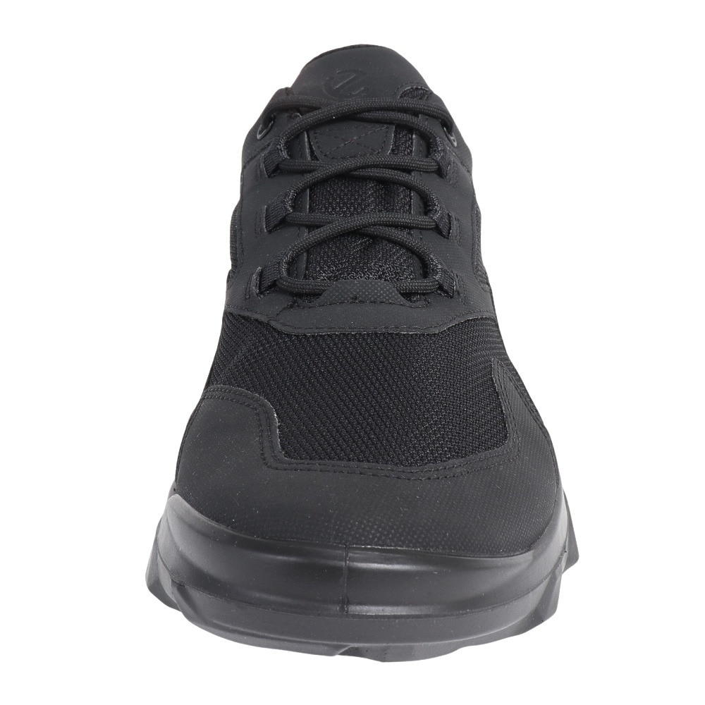 エコー（ecco）（メンズ）スニーカー 黒 メンズ MX M ブラック 82019451052 トレッキングシューズ ローカット 登山靴 普段履き 通勤 通学