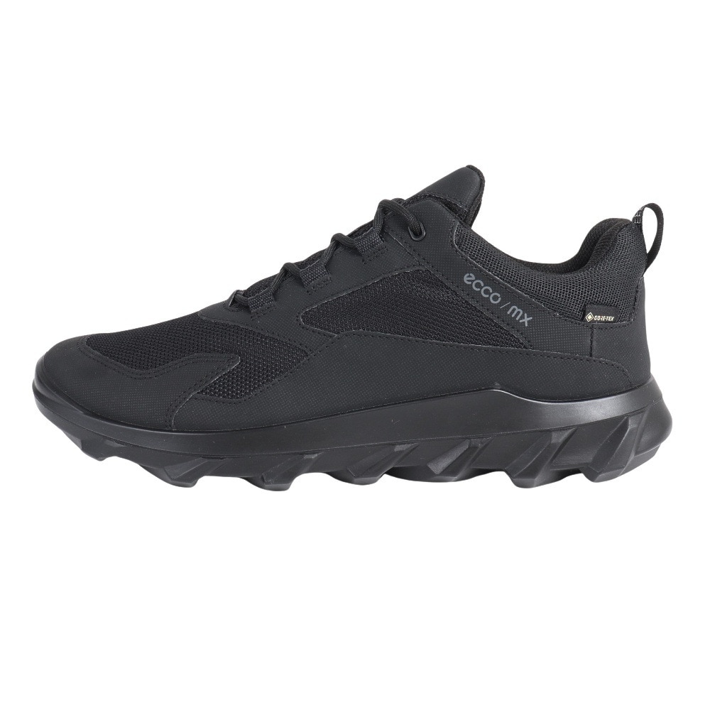 エコー（ecco）（メンズ）スニーカー 黒 メンズ MX M ブラック 82019451052 トレッキングシューズ ローカット 登山靴 普段履き 通勤 通学