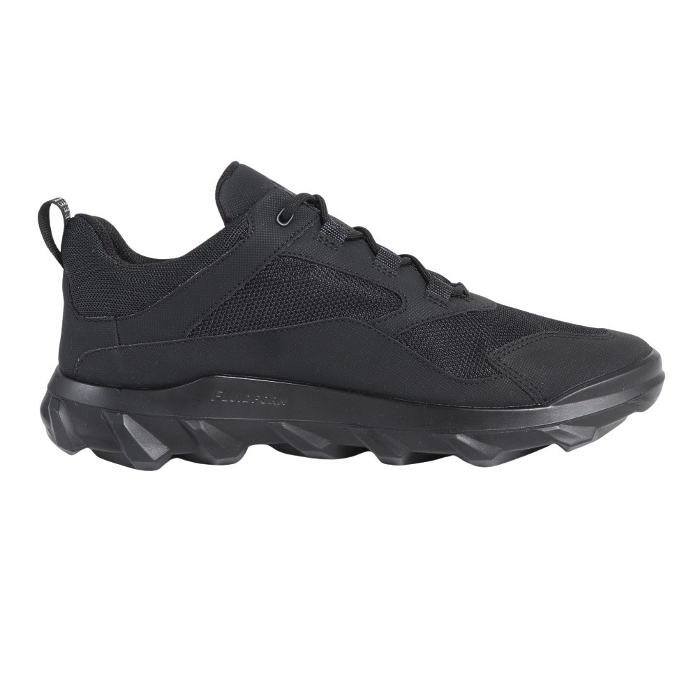 エコー（ecco）（メンズ）スニーカー 黒 メンズ MX M ブラック 82019451052 トレッキングシューズ ローカット 登山靴 普段履き 通勤 通学
