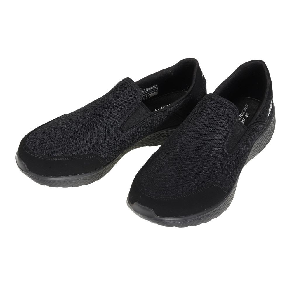 スケッチャーズ（SKECHERS）（メンズ）カジュアルシューズ MODERN COOL IRRUPTIVE ブラック 59401-BBK スニーカー 軽量 スリップオン タウン