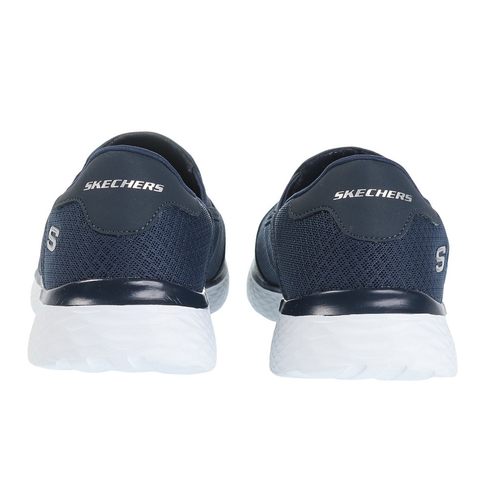 スケッチャーズ（SKECHERS）（メンズ）カジュアルシューズ モダン クール イラプティブ ネイビー 59401-NVY スニーカー ウォーク スリップオン 軽量 タウン