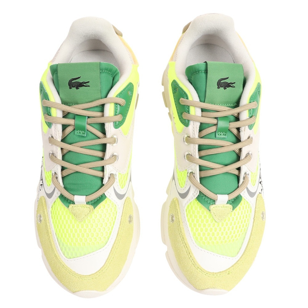 ラコステ（LACOSTE）（メンズ）カジュアルシューズ L003 NEO 123 1 SMA ホワイト イエロー 45SMA0001-Y21 スニーカー タウン 街履き デイリーユース