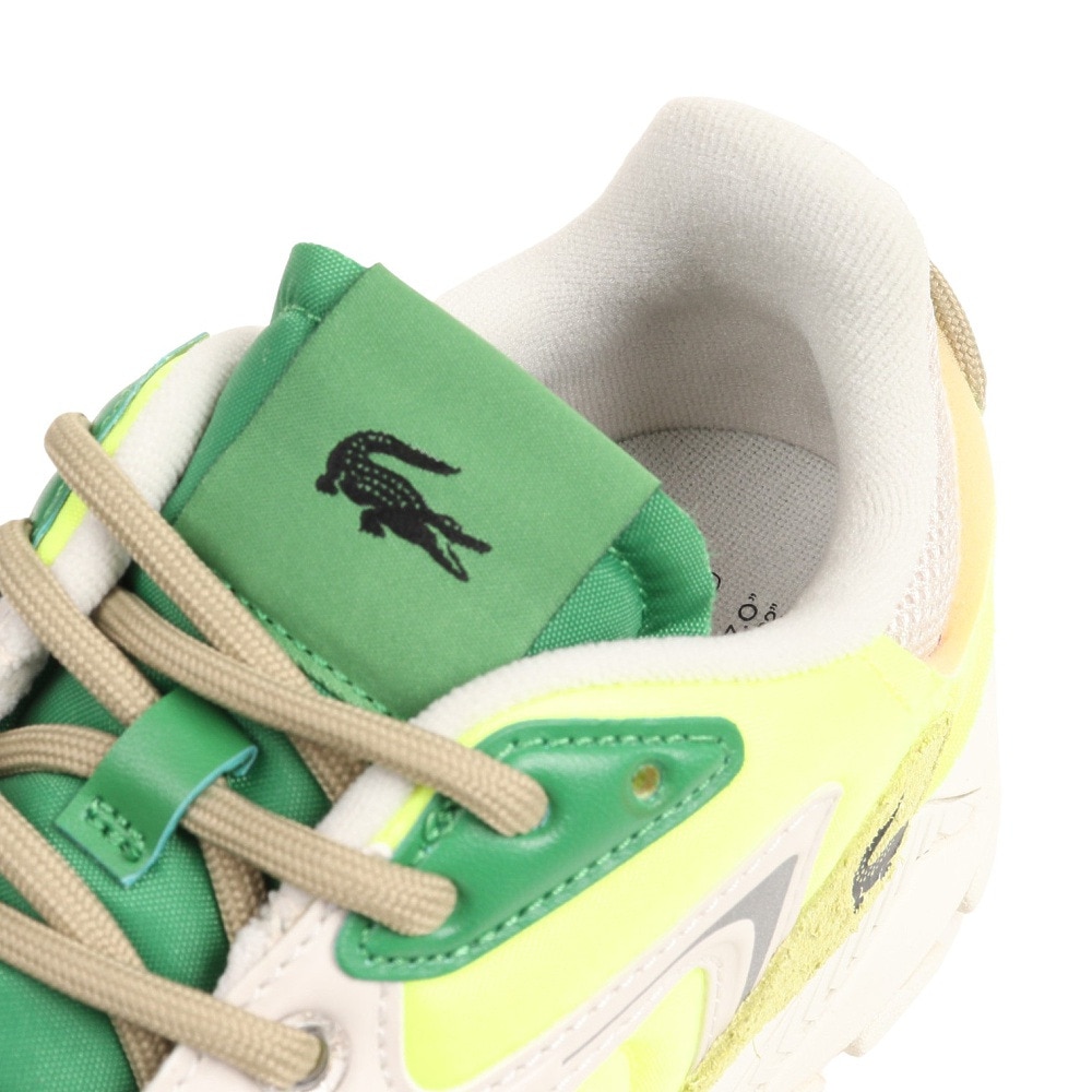 ラコステ（LACOSTE）（メンズ）カジュアルシューズ L003 NEO 123 1 SMA ホワイト イエロー 45SMA0001-Y21 スニーカー タウン 街履き デイリーユース