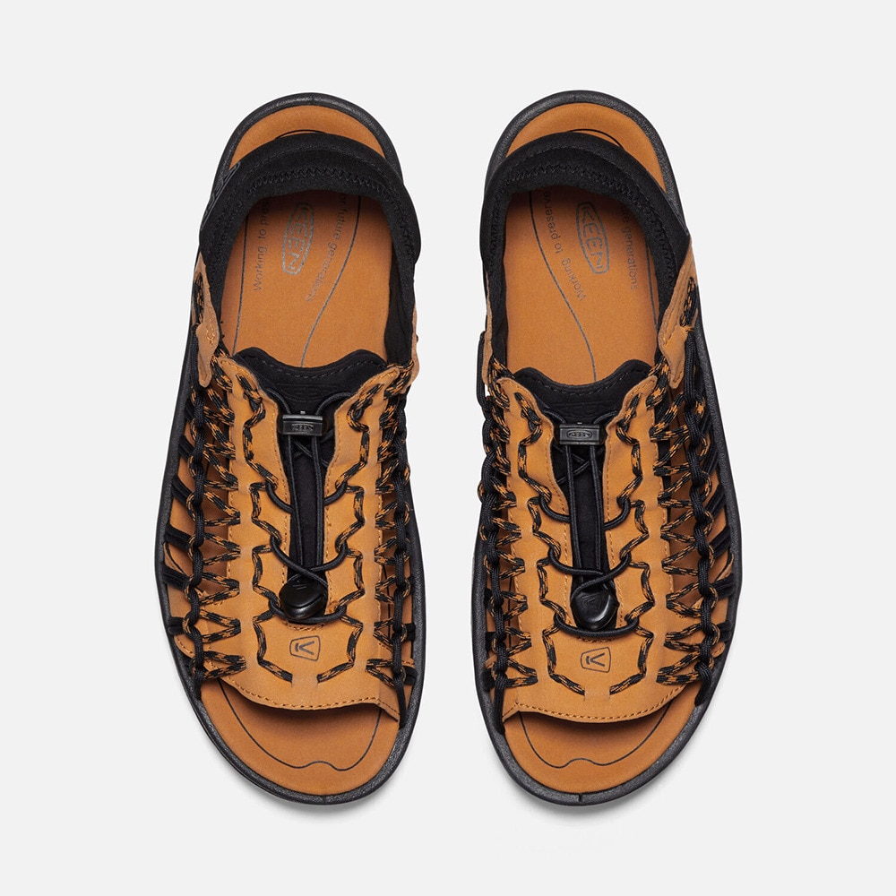キーン（KEEN）（メンズ）カジュアルシューズ ユニーク 2 OT 1027287 Black/Curry スライドスニーカー サンダル 軽量