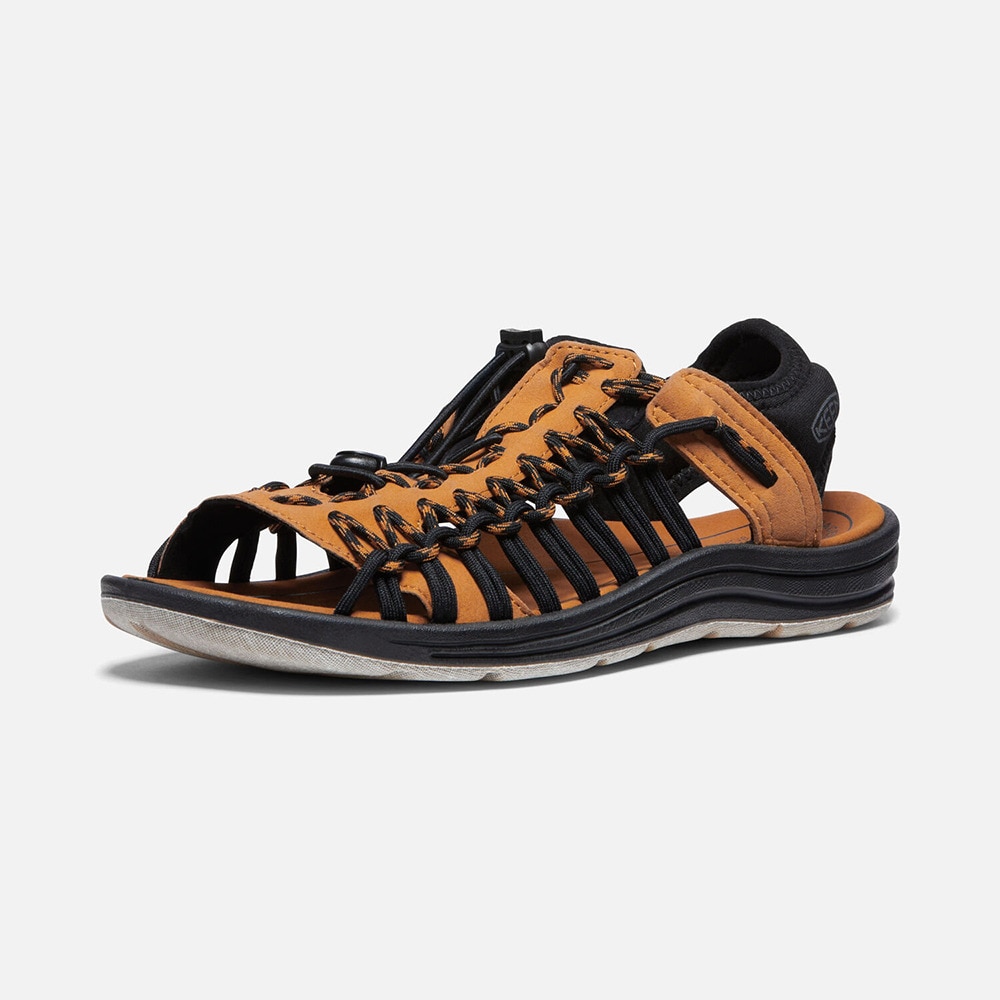 キーン（KEEN）（メンズ）カジュアルシューズ ユニーク 2 OT 1027287 Black/Curry スライドスニーカー サンダル 軽量