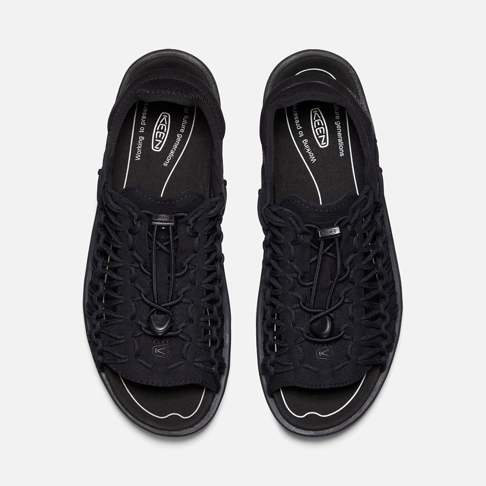 キーン（KEEN）（メンズ）カジュアルシューズ ユニーク 2 OT 1027290 Black/Black スライドスニーカー サンダル 軽量