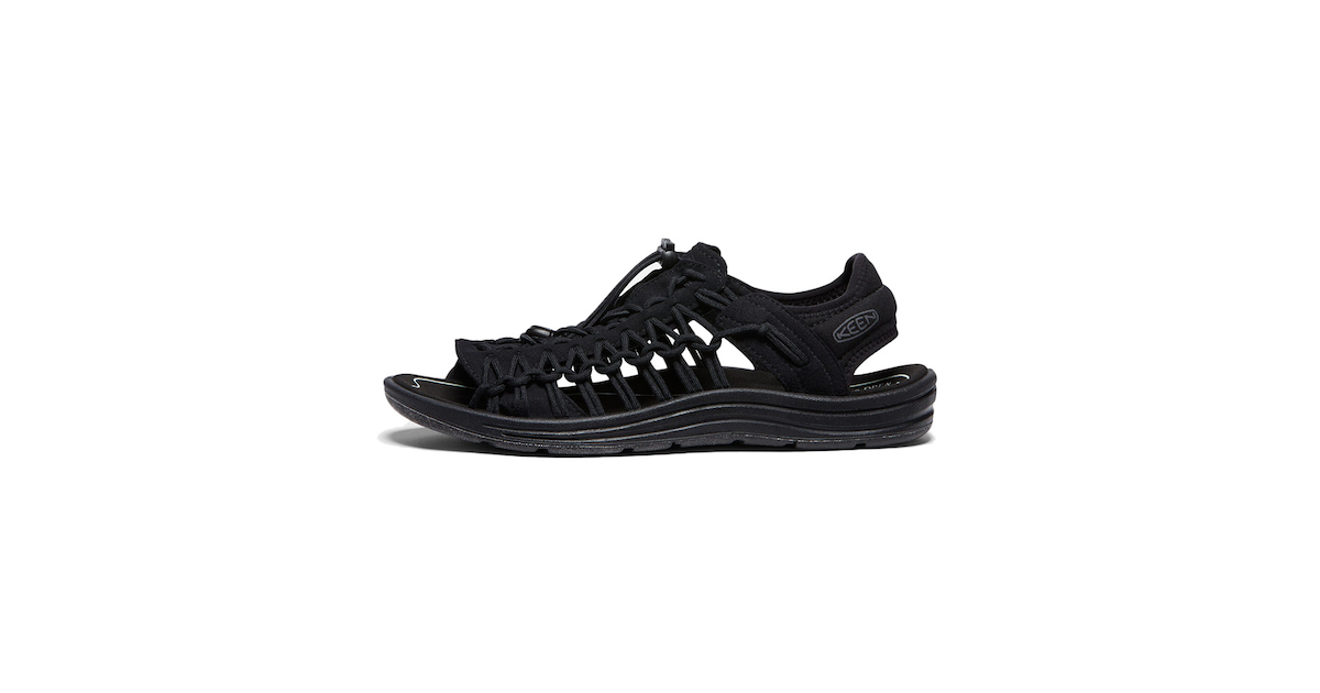 キーン（KEEN）（メンズ）カジュアルシューズ ユニーク 2 OT 1027290 Black/Black スライドスニーカー サンダル 軽量