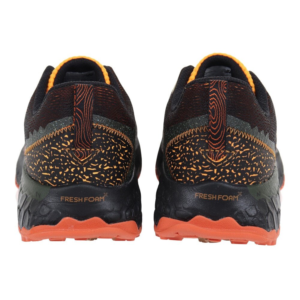 ニューバランス（new balance）（メンズ）カジュアルシューズ フレッシュフォーム X ヒエロ v7 S7 オレンジ ブラック MTHIER7MD スニーカー トレイルラン  