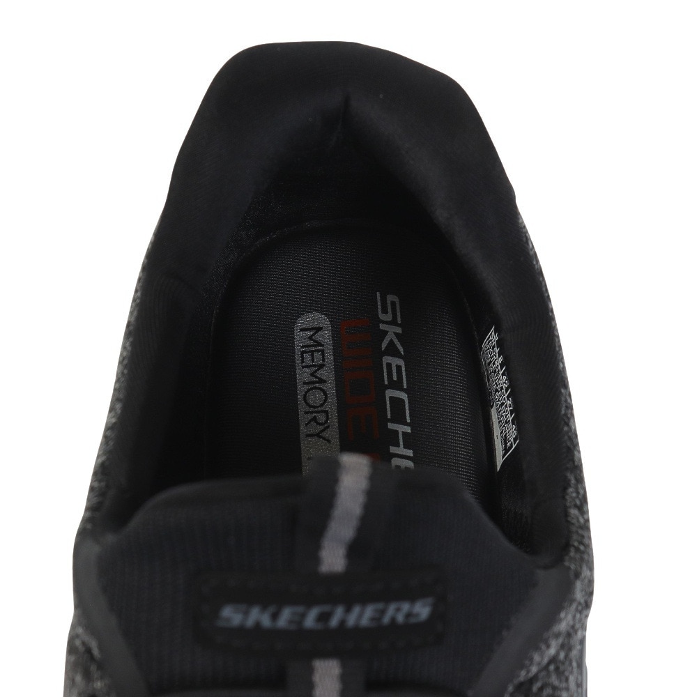 スケッチャーズ（SKECHERS）（メンズ）カジュアルシューズ サミッツ フォートン ブラック 52813W-BBK スニーカー カジュアル ウォーキング トレーニング 快適
