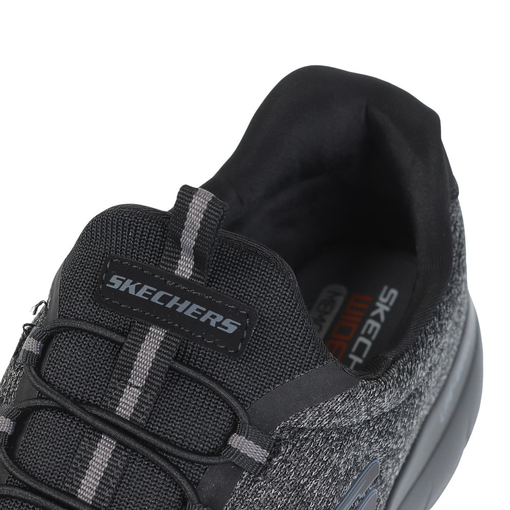 スケッチャーズ（SKECHERS）（メンズ）カジュアルシューズ サミッツ フォートン ブラック 52813W-BBK スニーカー カジュアル ウォーキング トレーニング 快適
