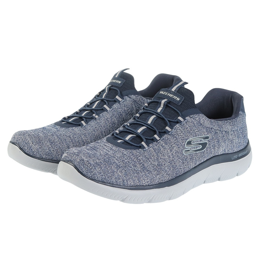 スケッチャーズ（SKECHERS）（メンズ）カジュアルシューズ サミッツ フォートン ネイビー 52813W-NVY スニーカー カジュアル ウォーキング トレーニング 快適